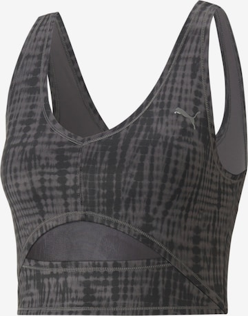 PUMA Sporttop in Zwart: voorkant