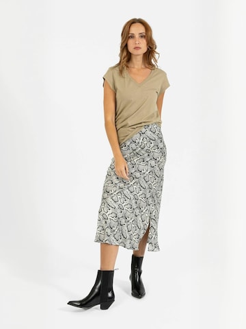 Coster Copenhagen Skirt ' Cc ' in White: front
