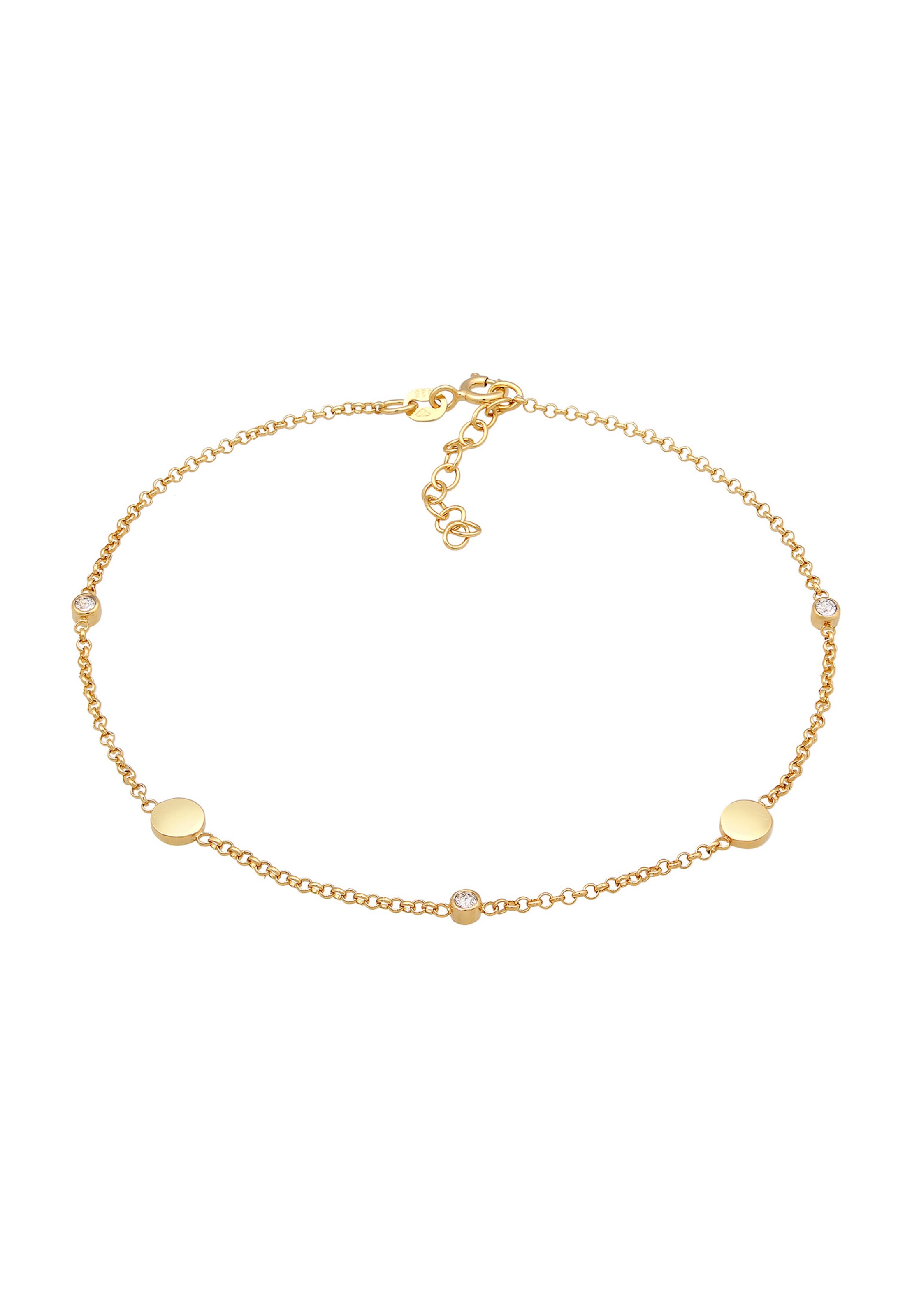 ELLI Fußschmuck in Gold: Vorderseite