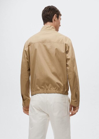 Veste mi-saison 'Jonjon' MANGO MAN en beige