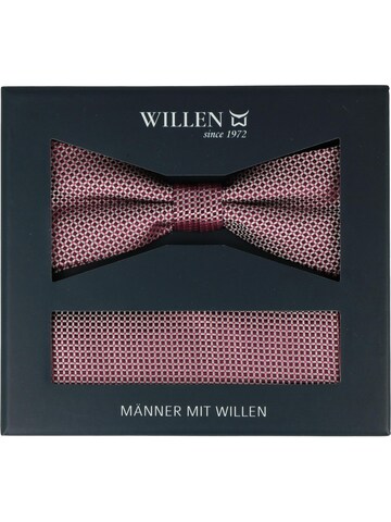 WILLEN Fliege 'Pastell Uninah'‌ in Rot
