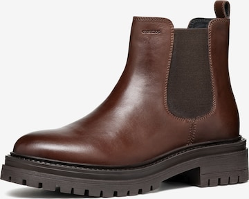 GEOX Chelsea Boots 'Iridea' in Braun: Vorderseite