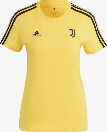 T-shirt fonctionnel 'Juventus Turin' ADIDAS PERFORMANCE en jaune : devant