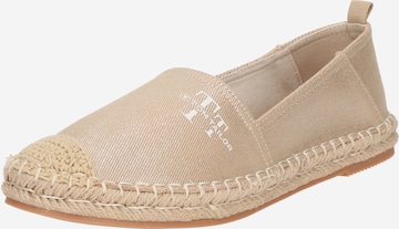 TOM TAILOR Espadrillo värissä kulta: etupuoli