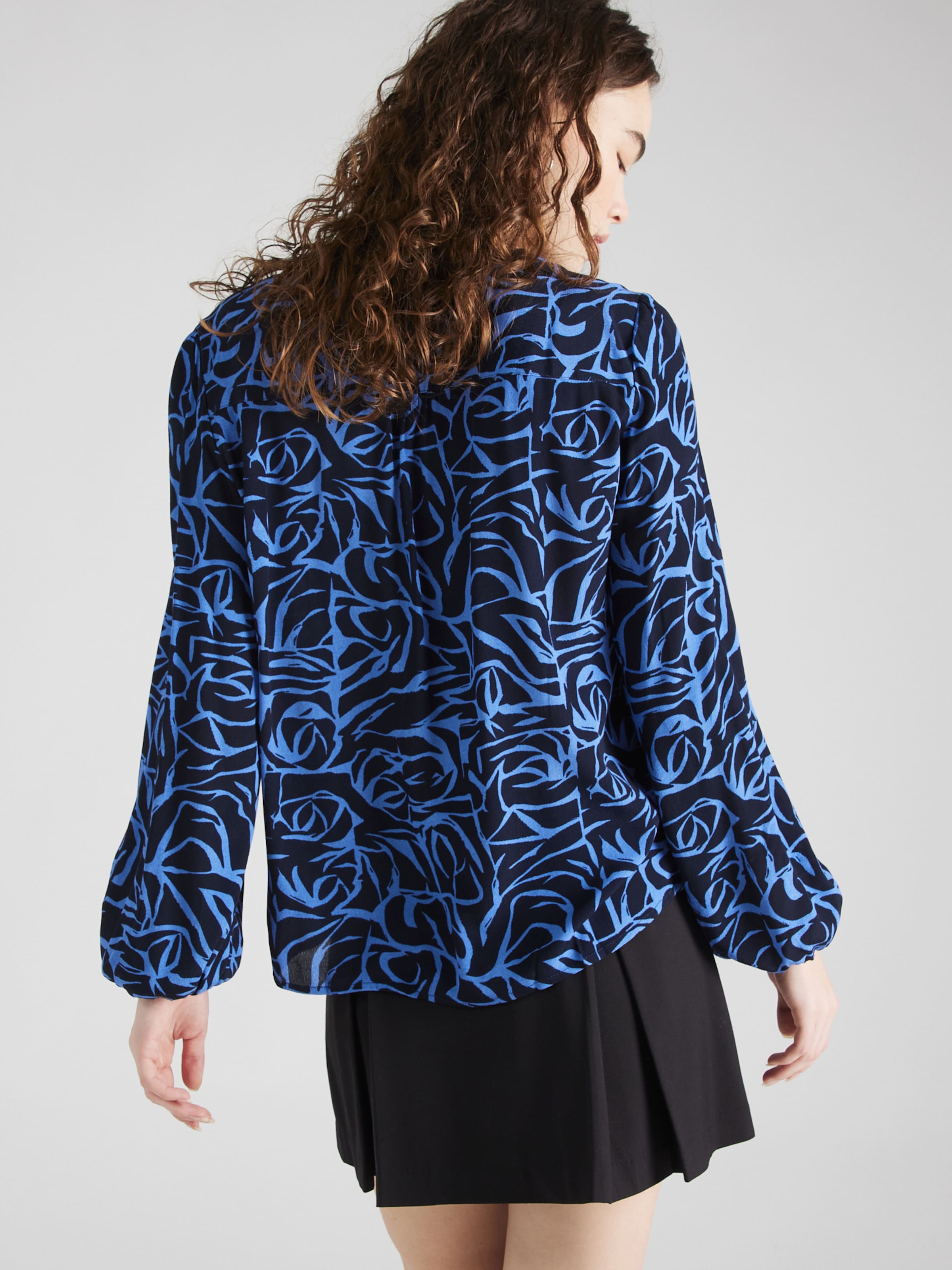 ZABAIONE Blouse 'Ga44ia' in Navy, Royal Blue | ABOUT YOU