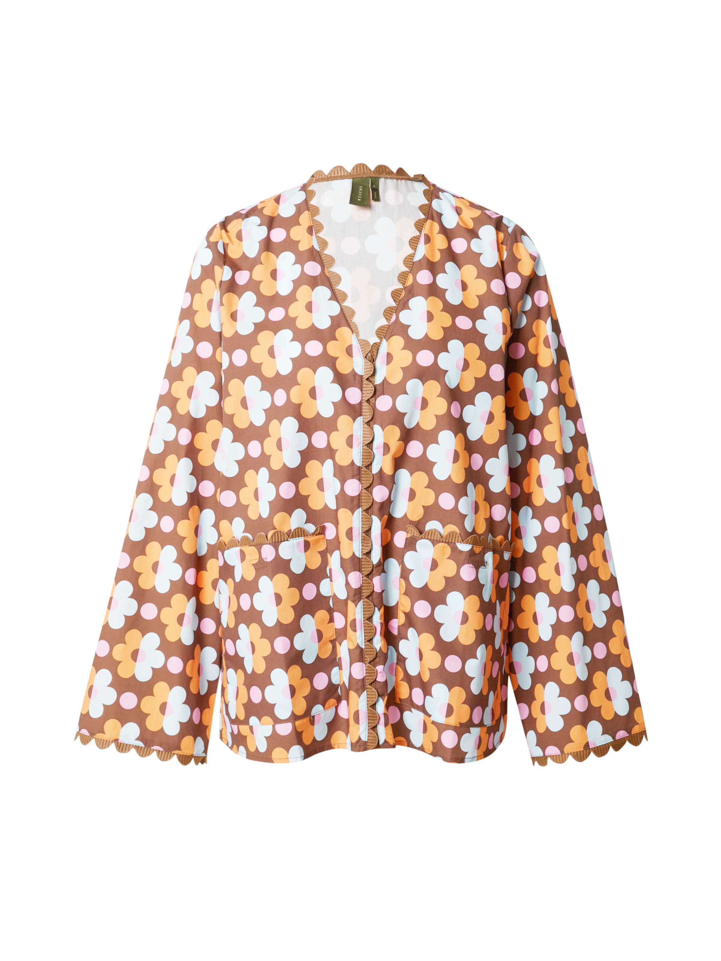 Résumé Blouse 'Kino' in Brown: front