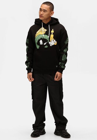 Recovered Shirt 'Looney Tunes Martian Marvin' in Zwart