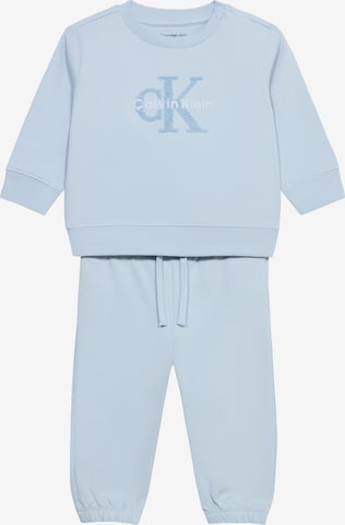 Survêtement Calvin Klein Jeans en bleu : devant