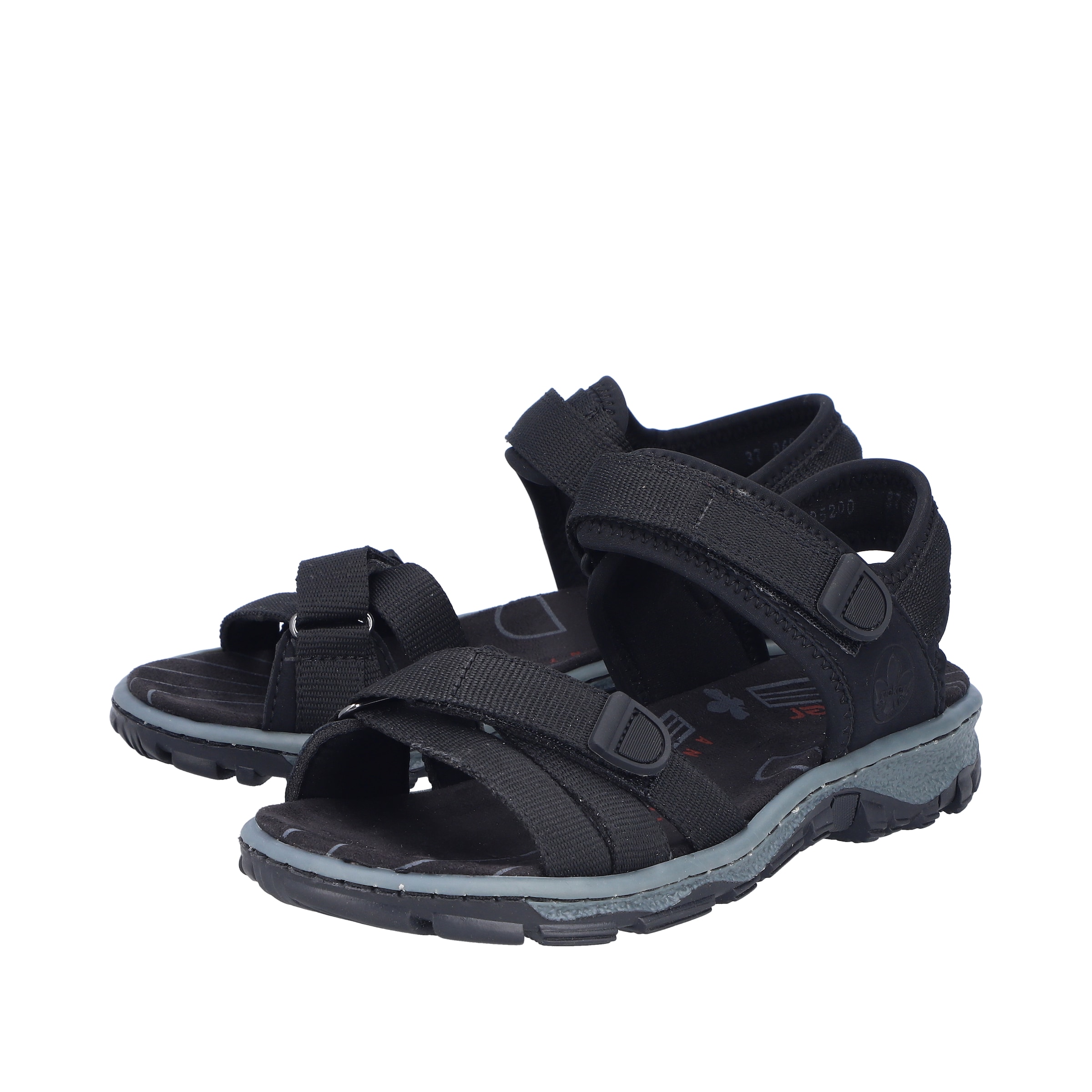 Sandales de randonnée Rieker en noir