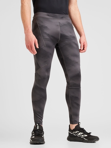 Skinny Pantaloni sportivi di On in grigio: frontale