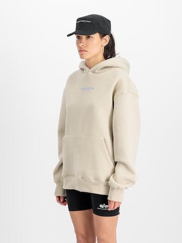 ALPHA INDUSTRIES Trui 'Studio Edition' in Beige