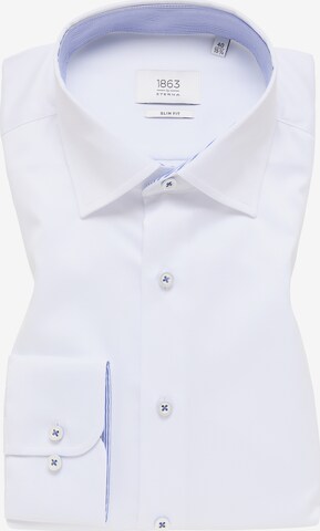 ETERNA Regular fit Button Up Shirt in White