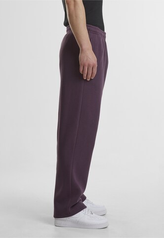 Urban Classics Lużny krój Spodnie w kolorze fioletowy