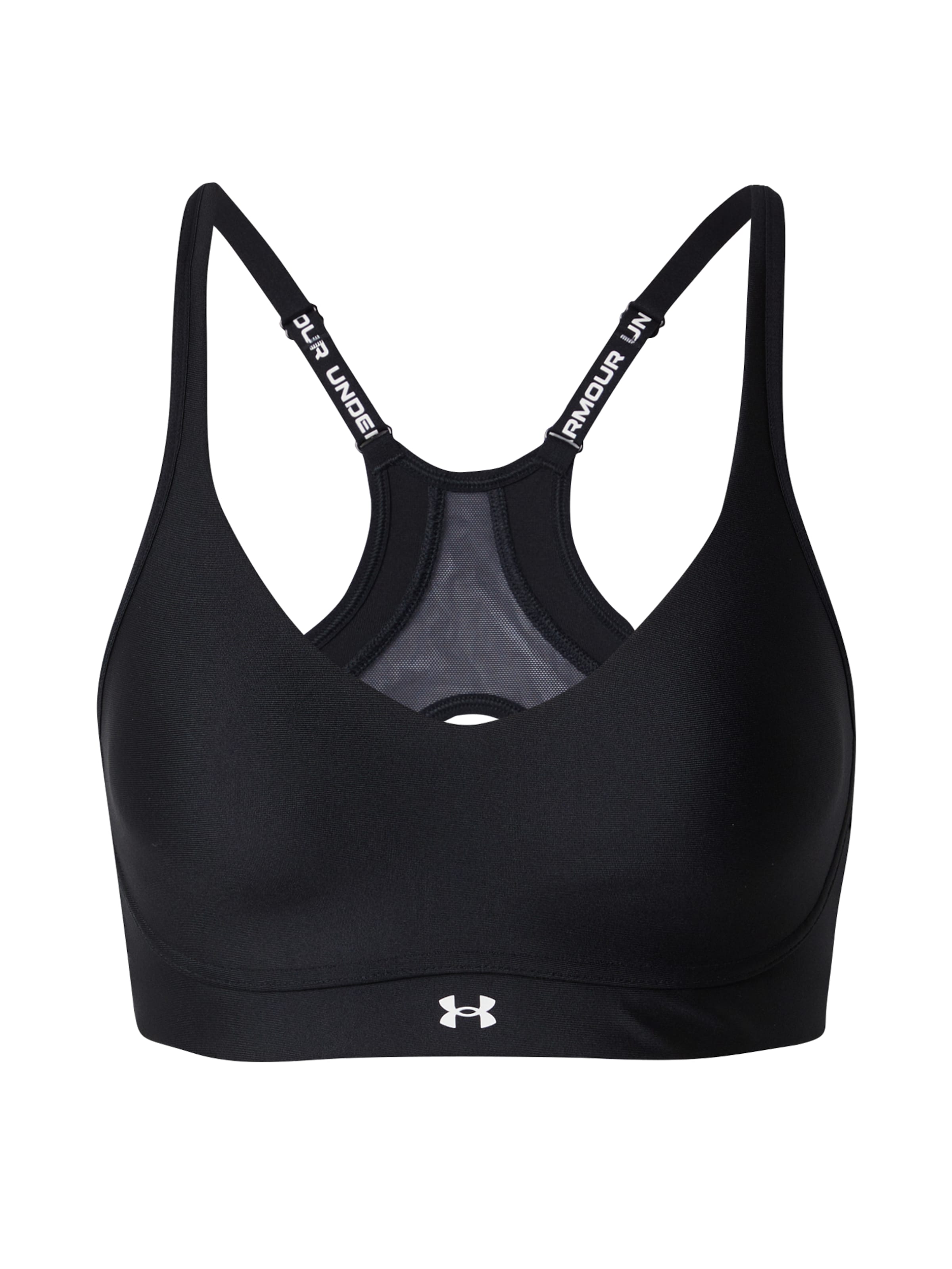 UNDER ARMOUR - Bustier Sujetador deportivo 'Infinity' en negro: frente