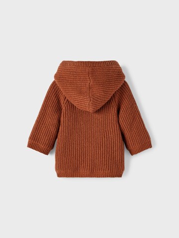 NAME IT Knit Cardigan 'Neja' in Brown