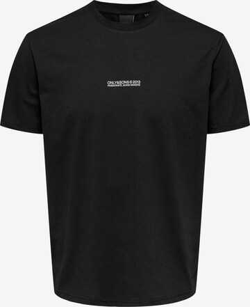 Only & Sons T-Shirt 'MUSK' in Schwarz: predná strana