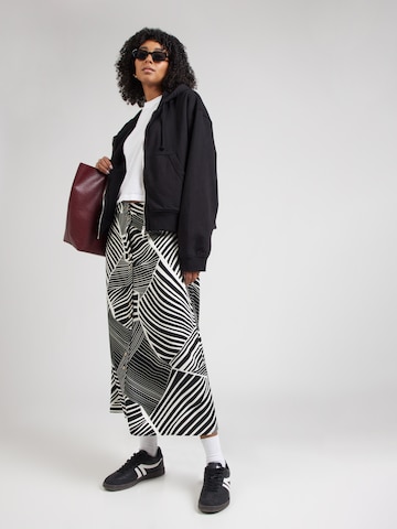 ZABAIONE - Falda 'Li44llibetty' en negro
