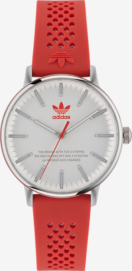 Analoginis (įprasto dizaino) laikrodis iš ADIDAS ORIGINALS, spalva – spanguolių spalva / sidabrinė, Prekių apžvalga