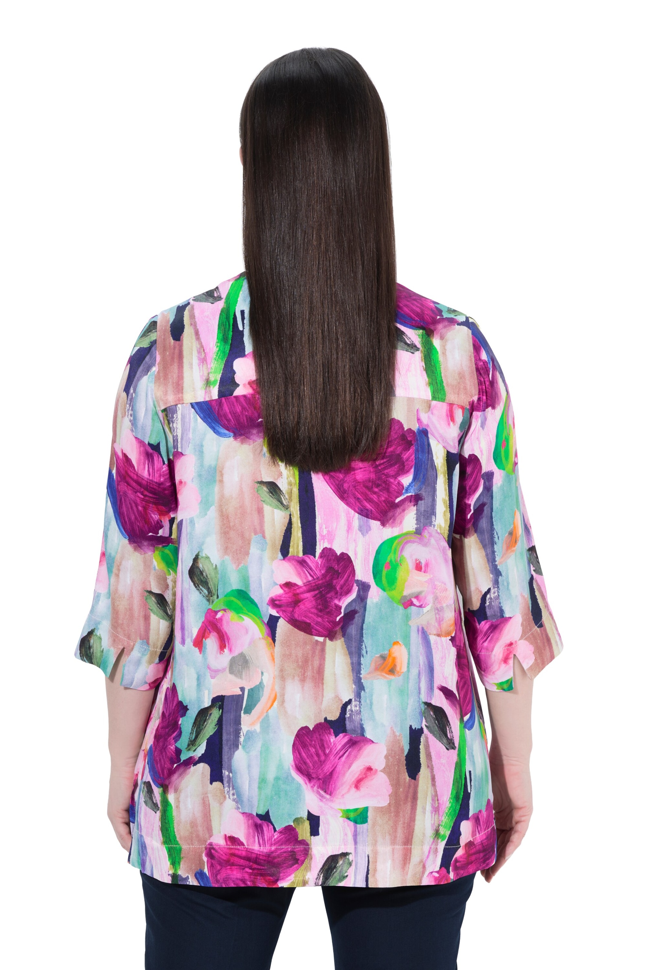 Ulla Popken Bluse in Mischfarben