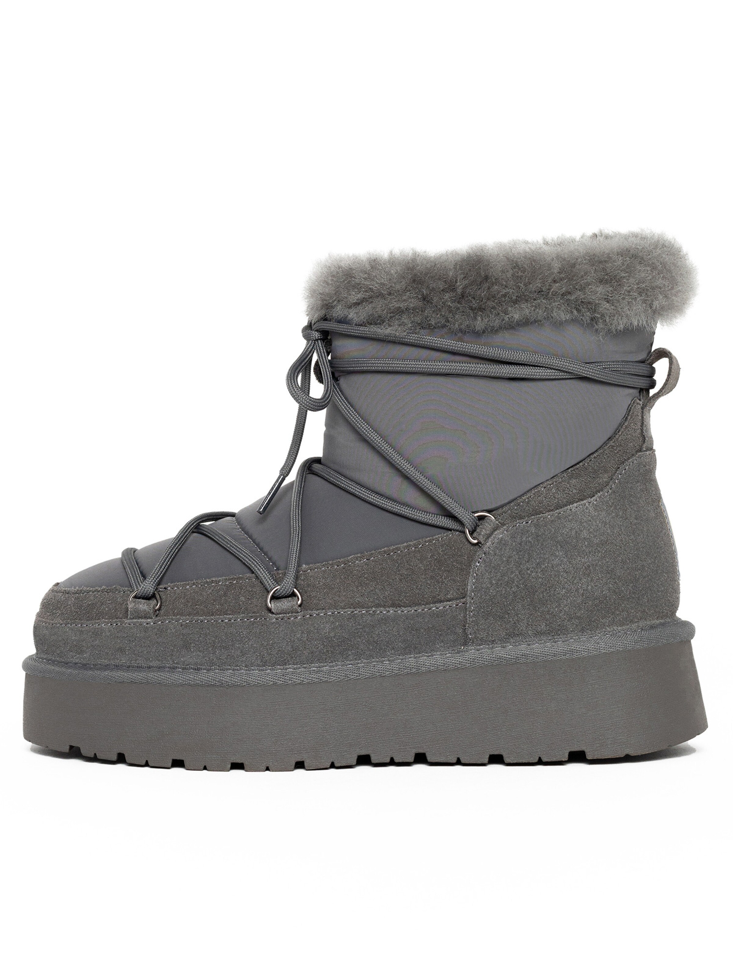 Gooce Boots 'Warm' i grå: forside