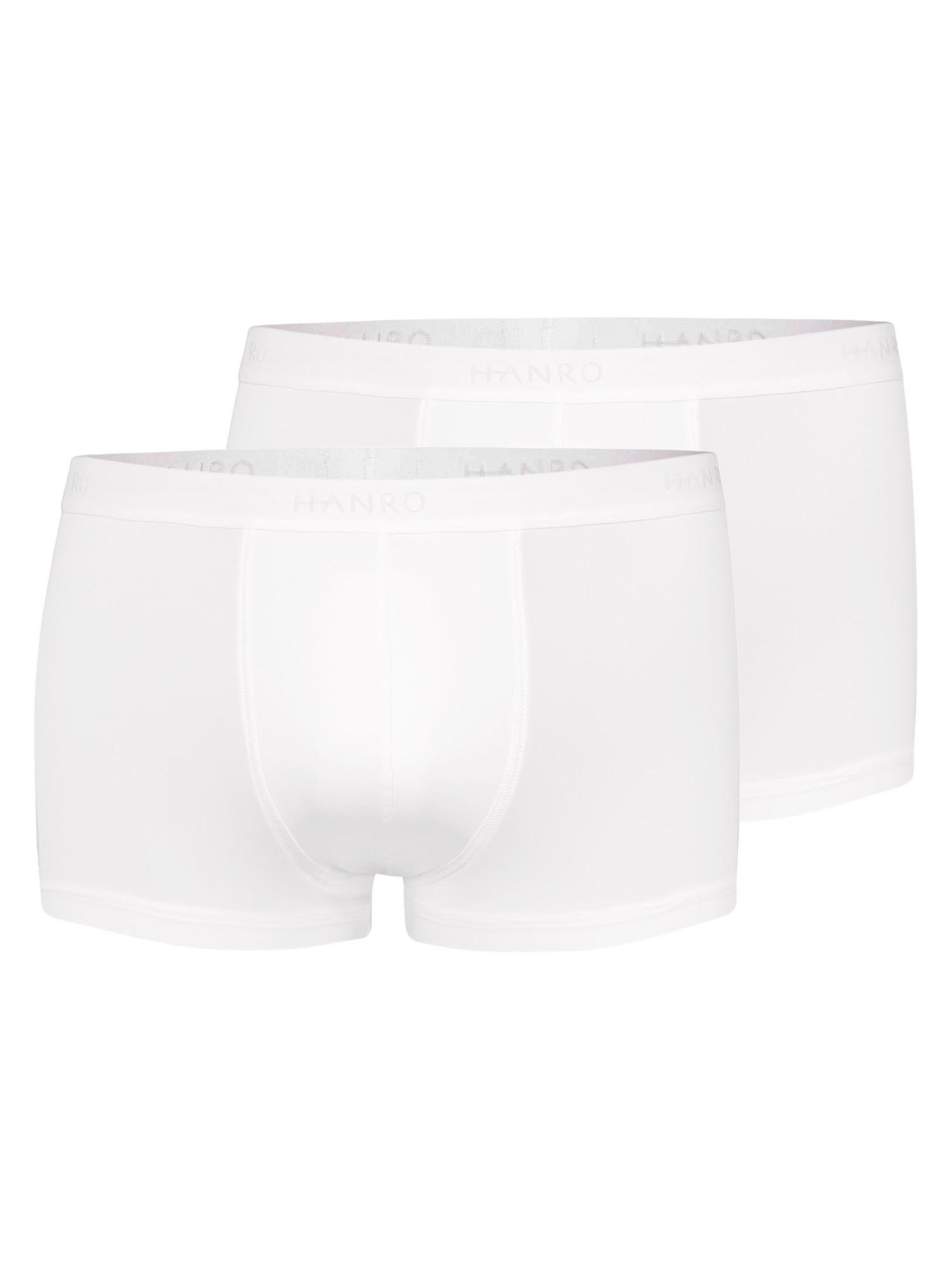 Hanro Boxer shorts 'Micro Touch' in White: front