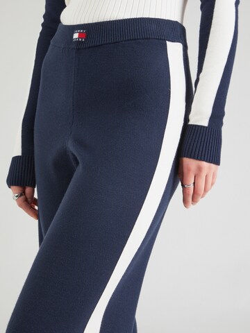 Tommy Jeans Regular Hose in Blau