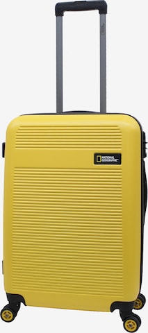 National Geographic Suitcase 'Aerodrome' in Yellow: front