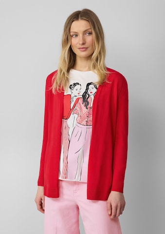 s.Oliver Strickjacke in Rot: Vorderseite