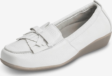 Mocassino di VITAFORM in bianco: frontale