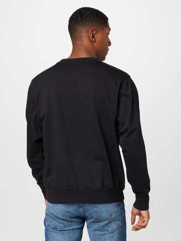 NIKE Sportsweatshirt in Zwart