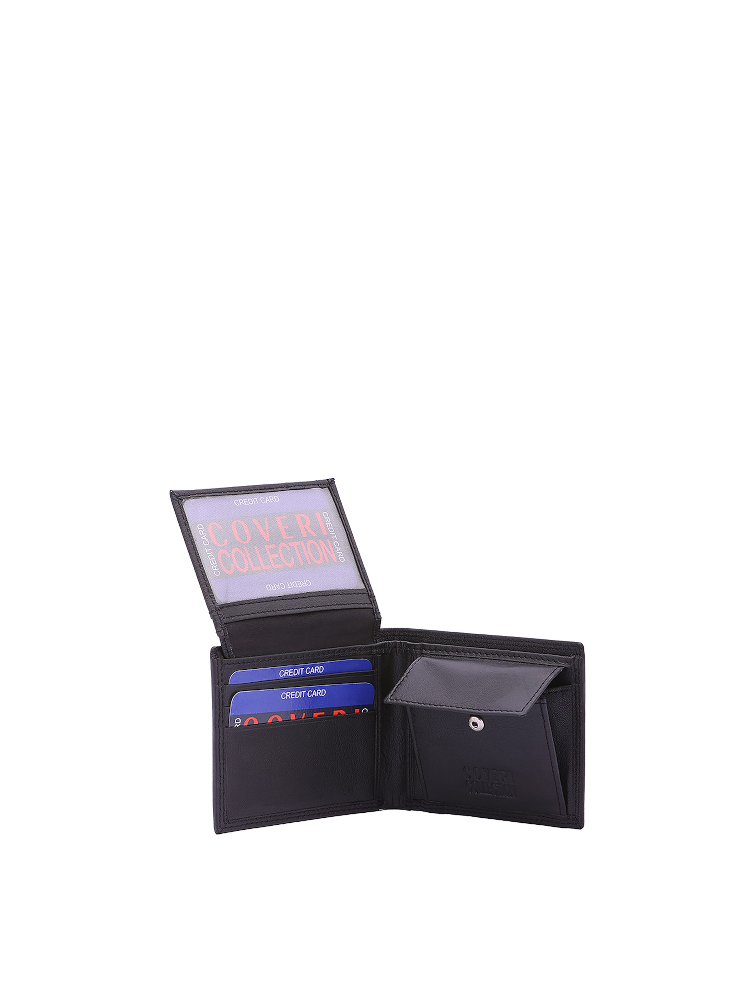Enrico Coveri Portemonnaie in Schwarz