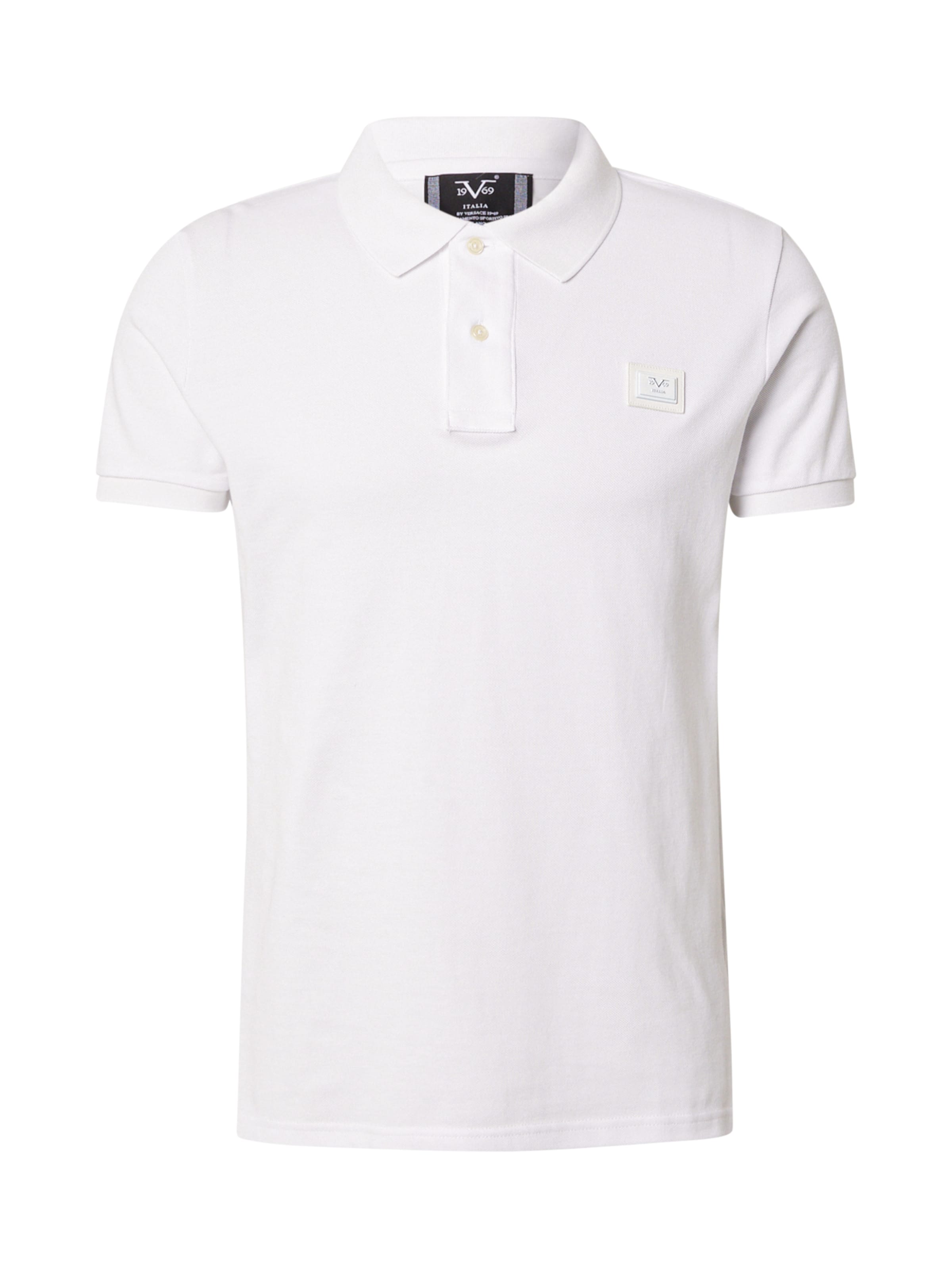Maglietta 'Emilio' di 19V69 ITALIA in bianco: frontale