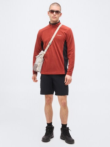 raudona COLUMBIA Sportinis megztinis 'Klamath Range II'