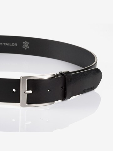 Ceinture 'JADEN' TOM TAILOR en noir