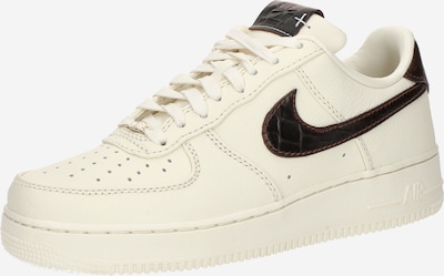 Sportbačiai be auliuko 'AIR FORCE 1 '07' iš Nike Sportswear, spalva – juoda / perlų balta, Prekių apžvalga