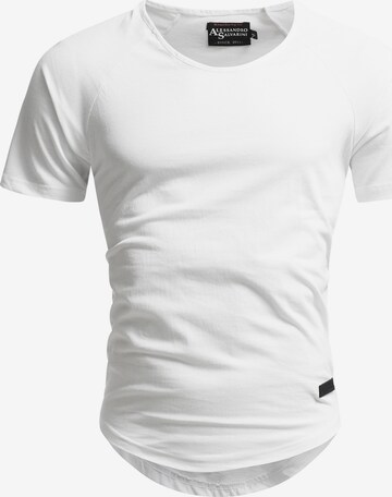 Alessandro Salvarini T-Shirt in Weiß: predná strana