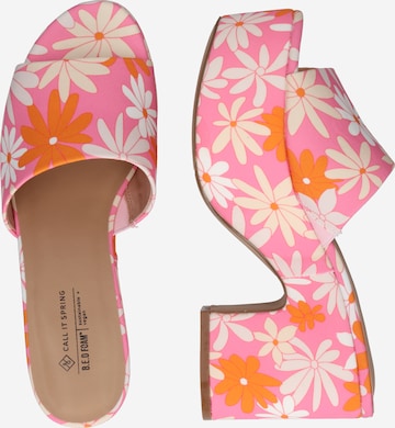 CALL IT SPRING Pantolette 'VALERRIA' in Pink