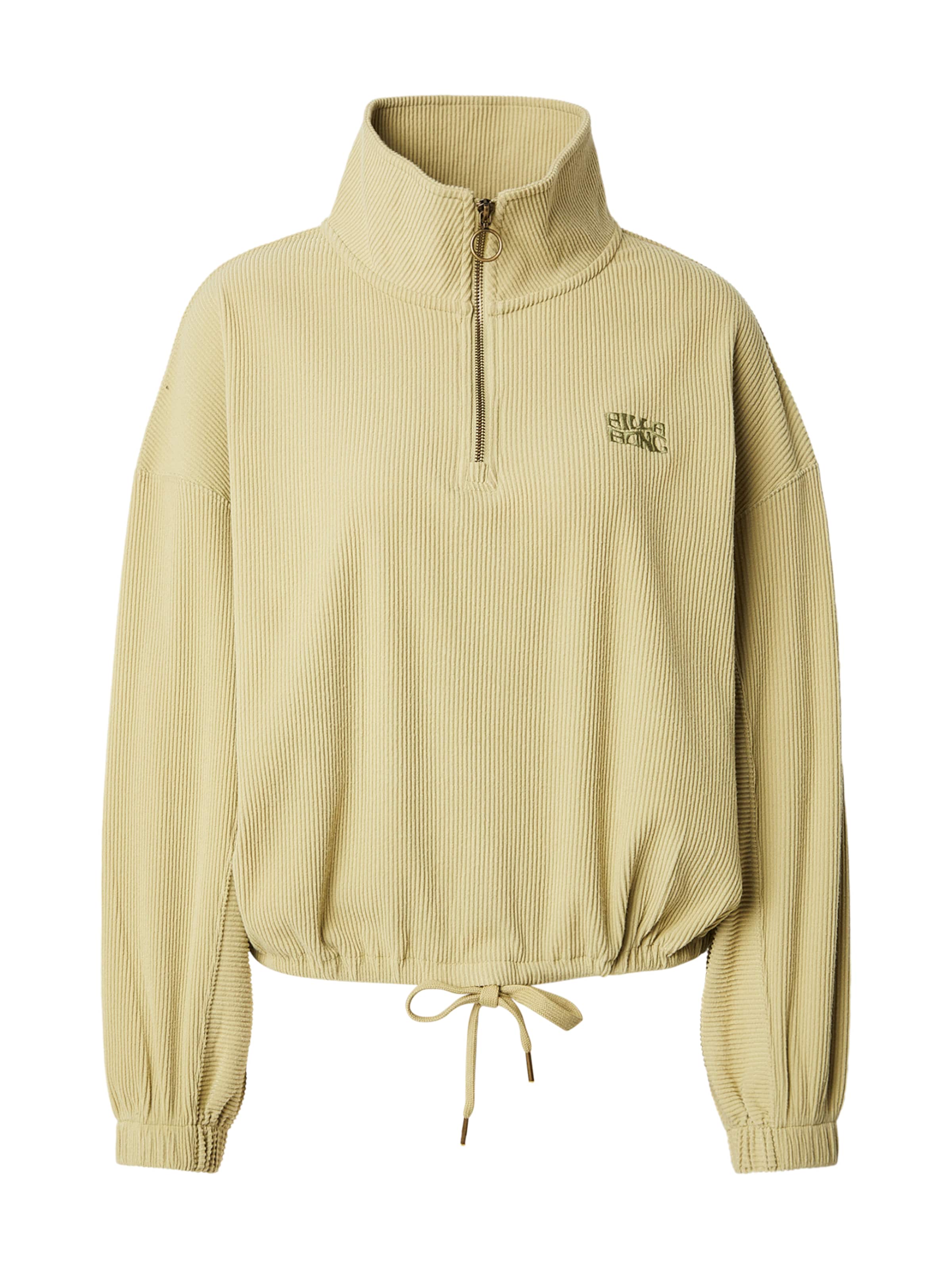 BILLABONG Sweatshirt 'COFFEE TIME' i grøn: forside