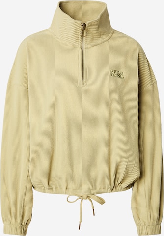 BILLABONG Sweatshirt 'COFFEE TIME' i grøn: forside