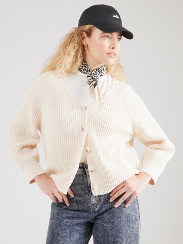 s.Oliver Strickjacke in Beige: Vorderseite