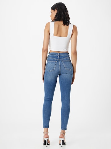 TOPSHOP Slimfit Jeans 'Jamie' in Blau
