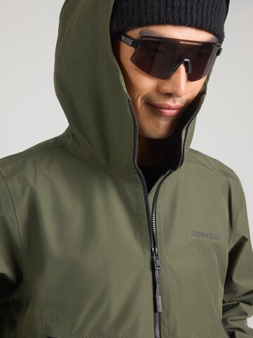 Didriksons Outdoorjas 'Biak' in Groen