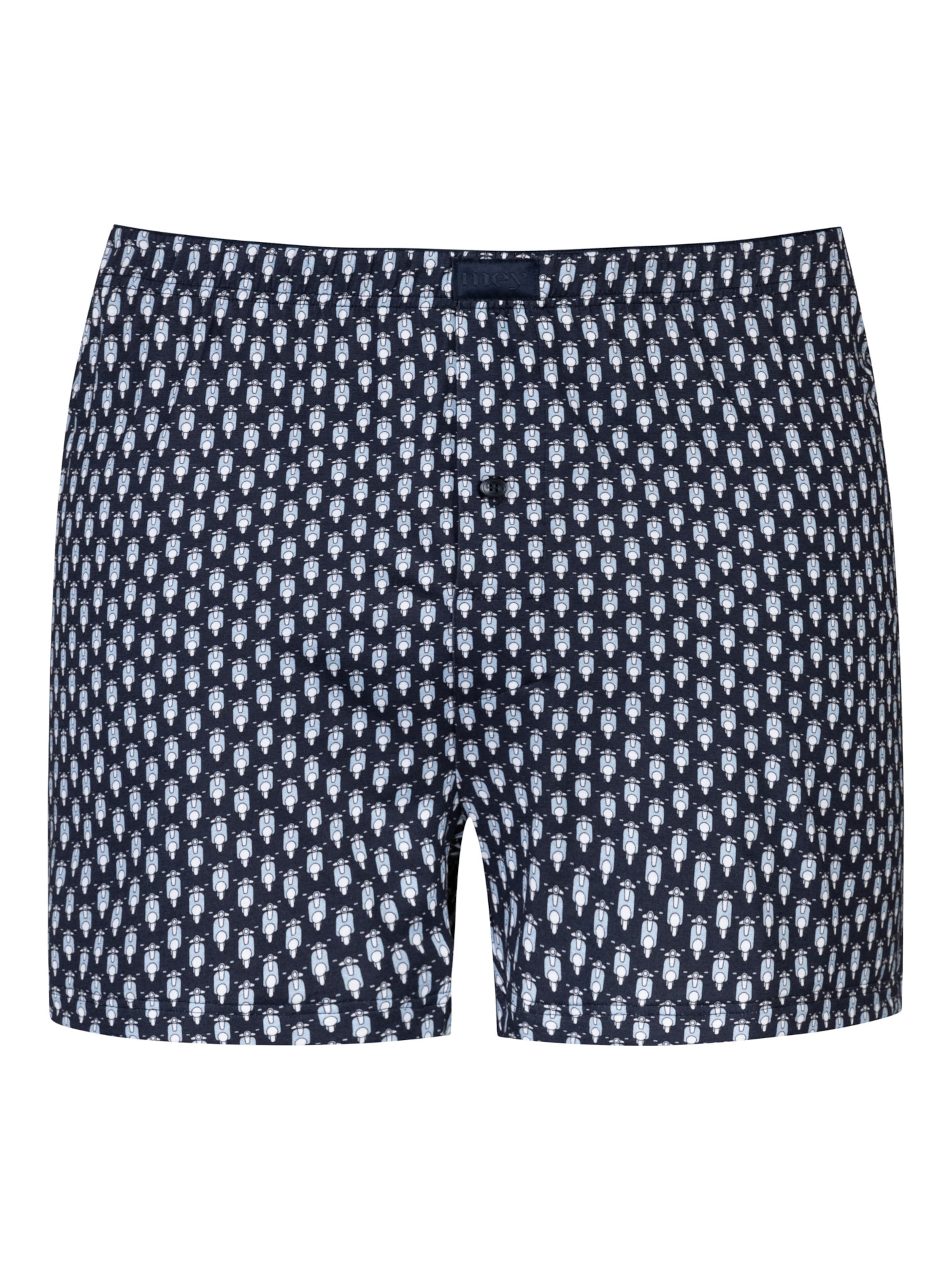 Boxers Mey en bleu : devant