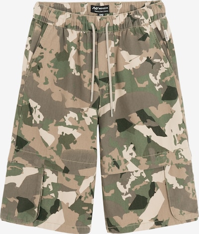 NoWear Pantalón en 34 en arena / beige claro / verde / verde oscuro, Vista del producto