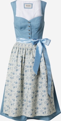 STOCKERPOINT Dirndl in Blau: Vorderseite