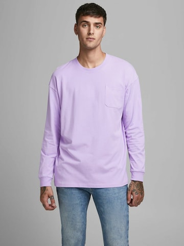 JACK & JONES T-shirt 'BRINK' i lila