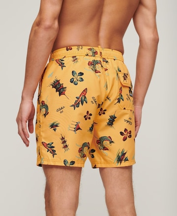 Superdry Board Shorts '17"' in Yellow