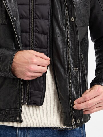 Gipsy by Mauritius Lederjacke ' ' in Schwarz
