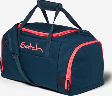 Satch Shopper in Blue: front