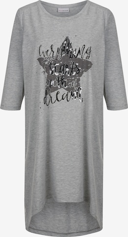 MIAMODA Shirt in Grey: front